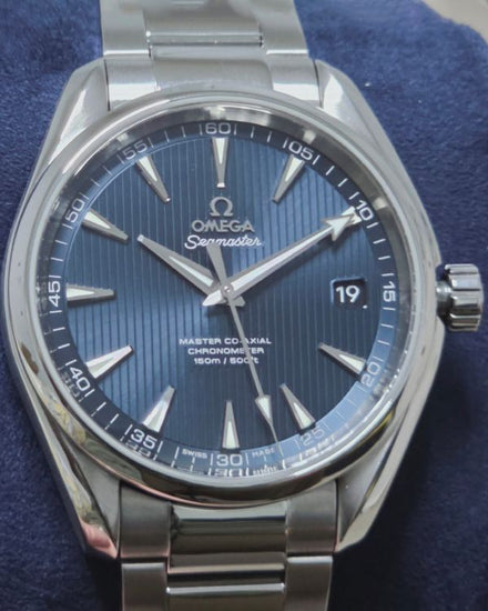 2025 Omega Seamaster Aqua Terra 41.5MM Blue Dial Steel Bracelet (231.10.42.21.03.003)