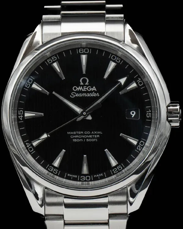2023 Omega Seamaster Aqua Terra 150M 41.5MM Black Dial Steel Bracelet (231.10.42.21.01.003)