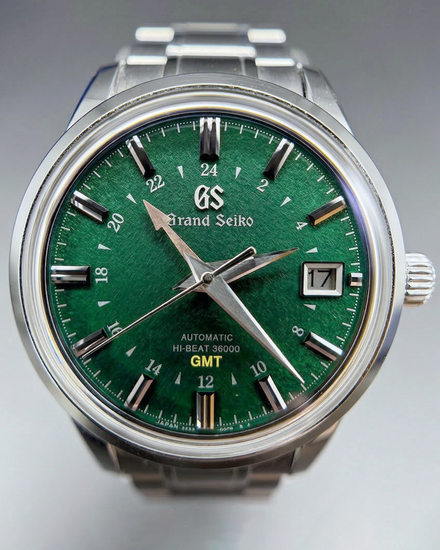 2024 Grand Seiko Elegance "Shunbun" 39.5MM Green Dial Steel Bracelet (SBGJ251)