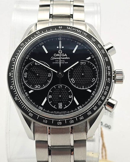 2025 Omega Speedmaster Racing 40MM Black Dial Steel Bracelet (326.30.40.50.01.001)