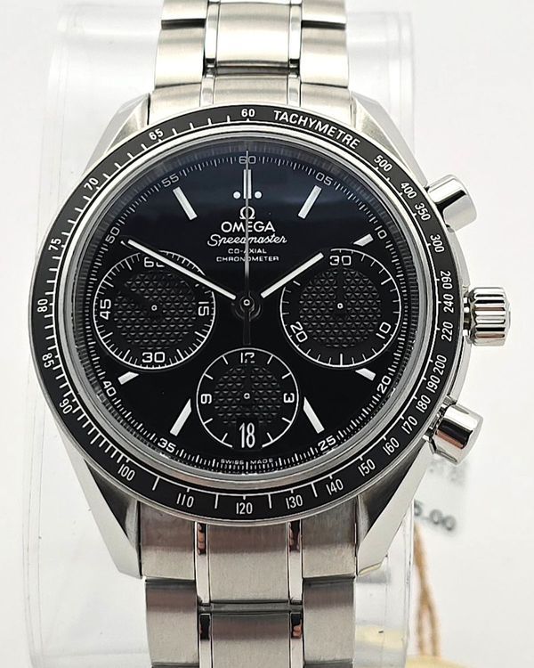2025 Omega Speedmaster Racing 40MM Black Dial Steel Bracelet (326.30.40.50.01.001)