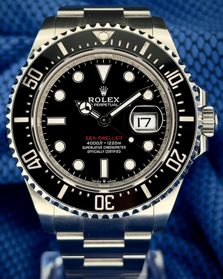 No Reserve - 2025 Rolex Sea-Dweller 43MM Black Dial Oyster Bracelet (126600)