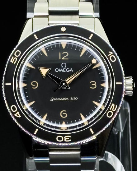 2025 Omega Seamaster 300 41MM Black Dial Steel Bracelet (234.30.41.21.01.001)