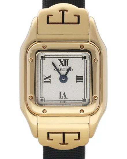 Cartier Panthère de Cartier Mini 17MM Quartz Silver Dial Leather Strap (W2504331)