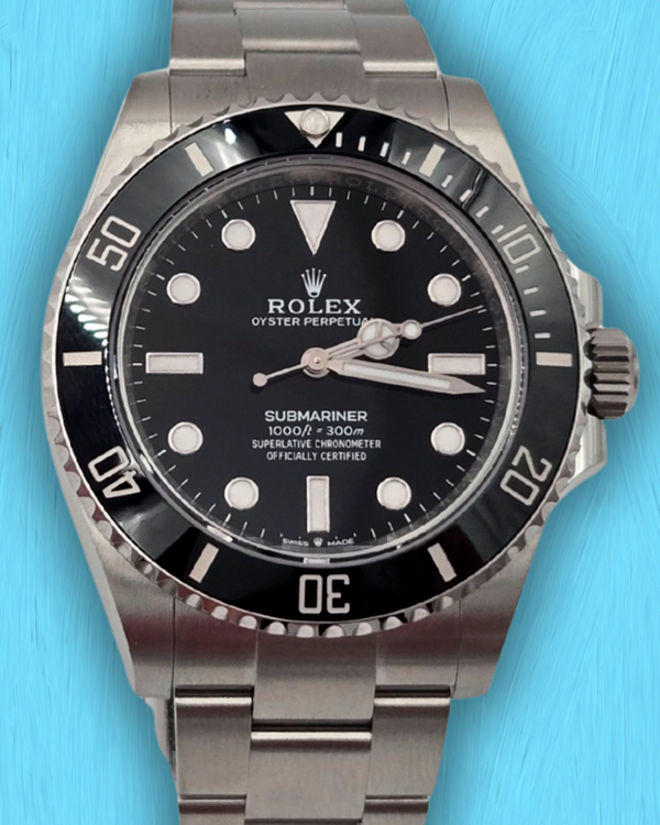 2026 Rolex Submariner No-Date 41MM Black Dial Oyster Bracelet (124060)