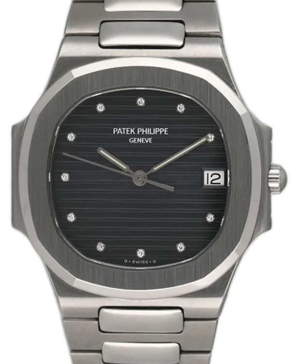 Patek Philippe Nautilus 33MM Quartz Blue/Grey Dial Steel Bracelet (3900/1A)