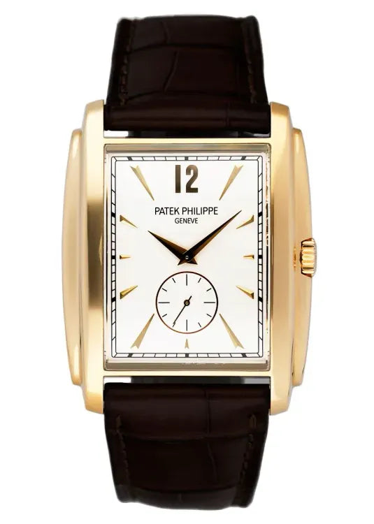 Patek Philippe Gondolo 33.4MM Silver Dial Leather Strap (5124J-001)