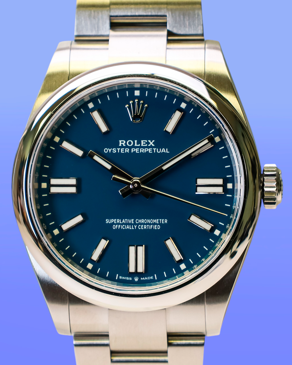 Rolex Oyster Perpetual (Blue)
