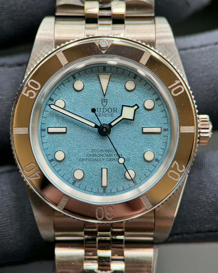 2026 Tudor Black Bay 54 "Lagoon Blue" 37MM Blue Dial Steel Bracelet (79000)