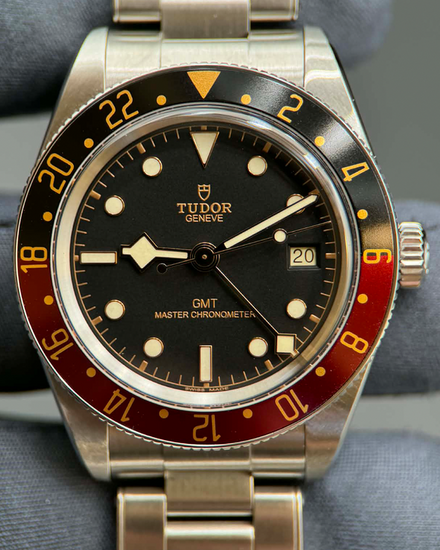 2025 Tudor Black Bay 58 GMT "Coke" 39MM Black Dial Steel Bracelet (7939G1A0NRU)