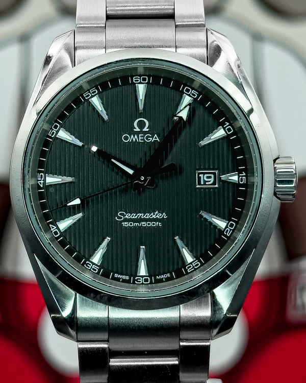 No Reserve - 2011 Omega Seamaster Aqua Terra 150M 38.5MM Quartz Grey Dial Steel Bracelet (231.10.39.61.06.001)