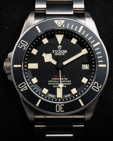2024 Tudor Pelagos LHD 42MM Black Dial Titanium Bracelet (25610TNL)