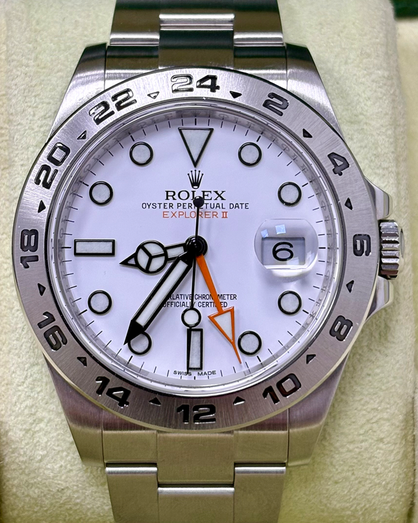 2015 Rolex Explorer "Polar" 42MM White Dial Oyster Bracelet (216570)