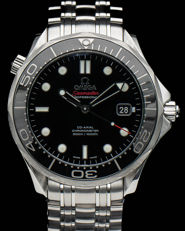 2021 Omega Seamaster Diver 300M 41MM Black Dial Steel Bracelet (212.30.41.20.01.003)