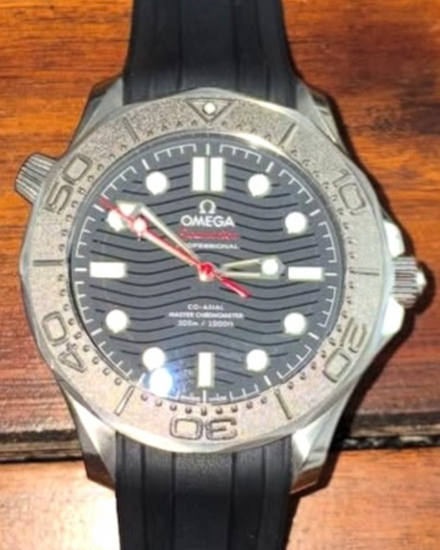 2024 Omega Seamaster Diver 300M "Nekton Edition" 42MM Black Dial Rubber Strap (210.32.42.20.01.002)