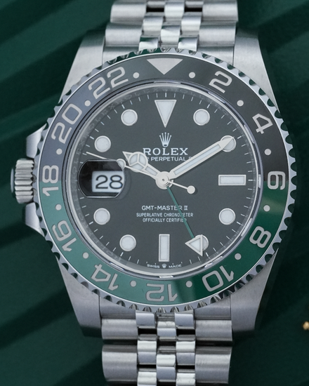 2026 Rolex GMT-Master II "Sprite" 40MM Black Dial Jubilee Bracelet (126720VTNR)