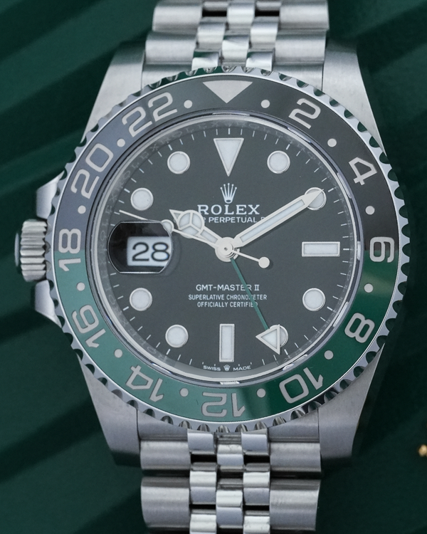 2026 Rolex GMT-Master II "Sprite" 40MM Black Dial Jubilee Bracelet (126720VTNR)