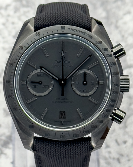 2023 Omega Speedmaster Dark Side of the Moon "Black Black" 44.25MM Black Dial Textile Strap (311.92.44.51.01.005)