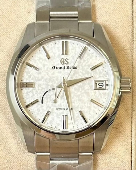 2026 Grand Seiko Heritage "Morning Frost" 40MM Silver Dial Steel Bracelet (SBGA465)