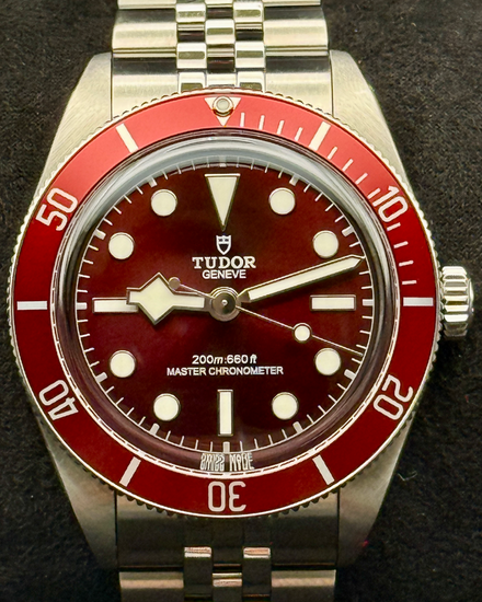 No Reserve - 2025 Tudor Black Bay 58' 39MM Burgundy Dial Steel Bracelet (7939A1A0RU)