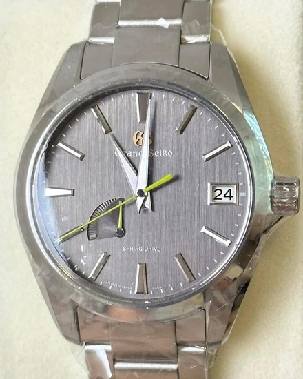 2026 Grand Seiko Heritage Soko S.E. 39MM Grey Dial Steel Bracelet (SBGA429)