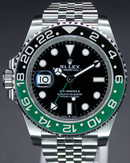 2024 Rolex GMT-Master II "Sprite" 40MM Black Dial Jubilee Bracelet (126720VTNR)