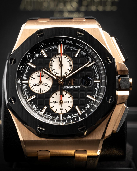 2016 Audemars Piguet Royal Oak Offshore Chronograph 44MM Black Dial Rubber Strap (26401RO.OO.A002.CA.01)