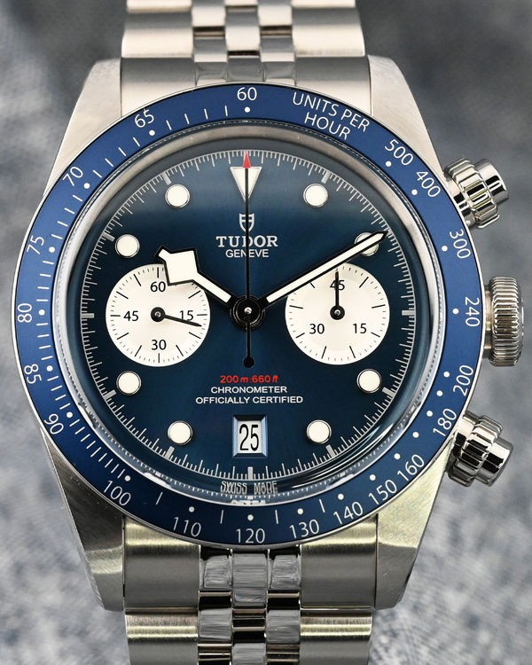 2024 Tudor Black Bay Chrono 41MM Blue Dial Steel Bracelet (79360B)
