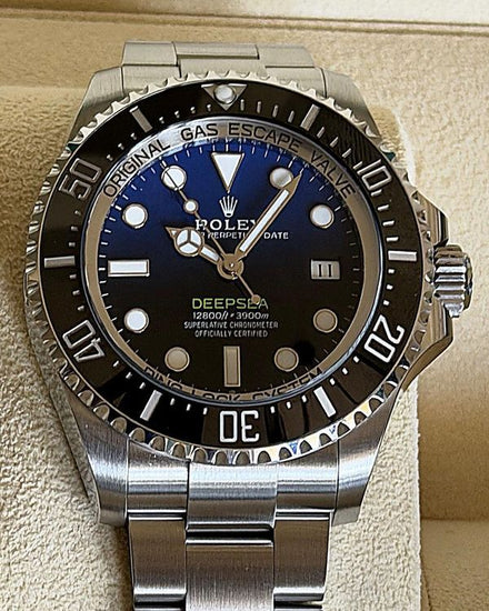 2024 Rolex Sea-Dweller Deepsea "James Cameron" 44MM Blue Dial Oyster Bracelet (136660)