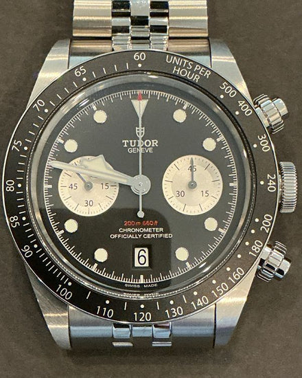 2025 Tudor Black Bay Chrono 41MM Black Dial Steel Bracelet (79360N)
