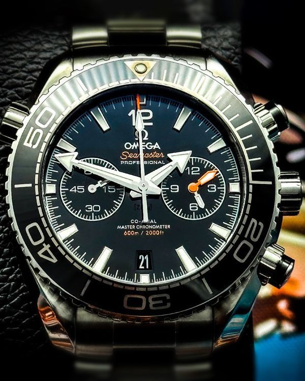 2020 Omega Seamaster Planet Ocean 600M 45.5MM Black Dial Steel Bracelet (215.30.46.51.01.001)