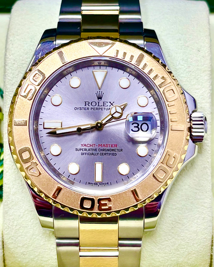 Rolex Yacht-Master 40MM Slate Dial Two-Tone Oyster Bracelet (16623)