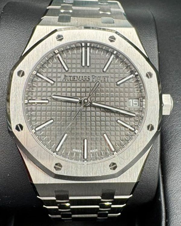2024 Audemars Piguet Royal Oak 41MM Grey Dial Steel Bracelet (15510ST.OO.1320ST.10)