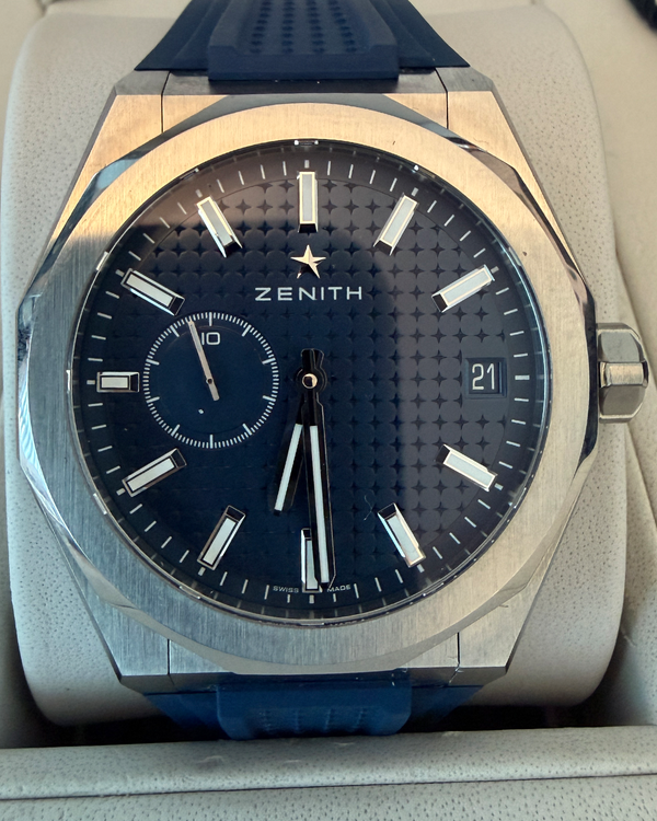 2022 Zenith Defy Skyline 41MM Blue Dial Rubber Strap (03.9300.3620/51.I001)