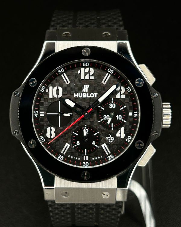 Hublot Big Bang 44MM Carbon Fiber Dial Rubber Strap (301.SB.131.RX)