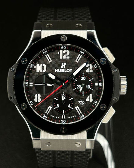 Hublot Big Bang 44MM Carbon Fiber Dial Rubber Strap (301.SB.131.RX)