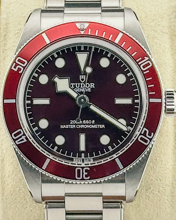No Reserve - 2026 Tudor Black Bay 58' 39MM Red "Burgundy" Dial Steel Bracelet (7939A1A0RU)
