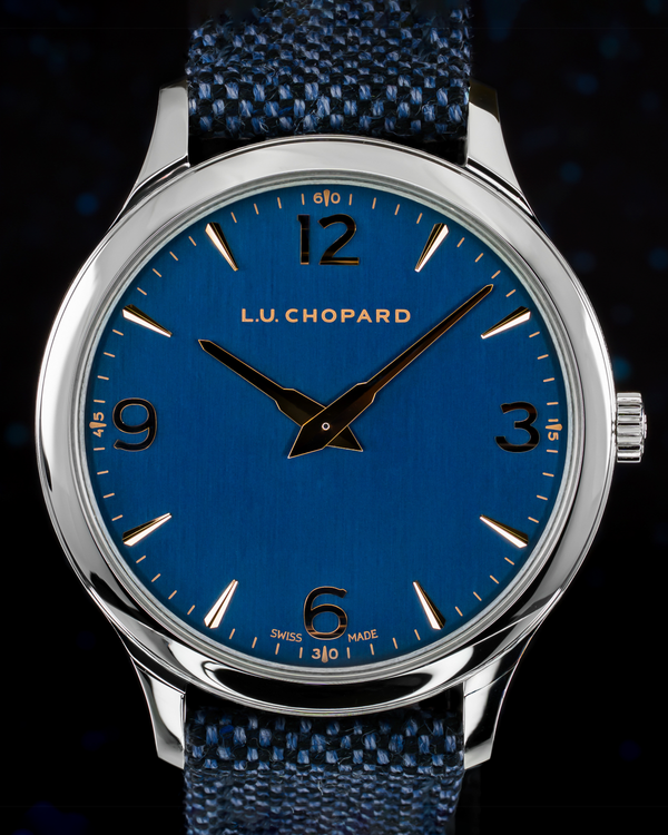 2025 Chopard L.U.C. XP 40MM Blue Dial Textile Strap (168592-3002)