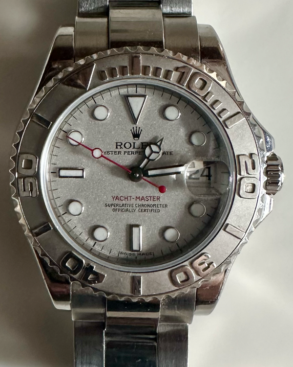 2007 Rolex Yacht-Master 35MM Silver Dial Oyster Bracelet (168622)