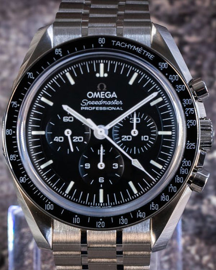 2022 Omega Speedmaster 42MM Black Dial Steel Bracelet (310.32.42.50.01.002)