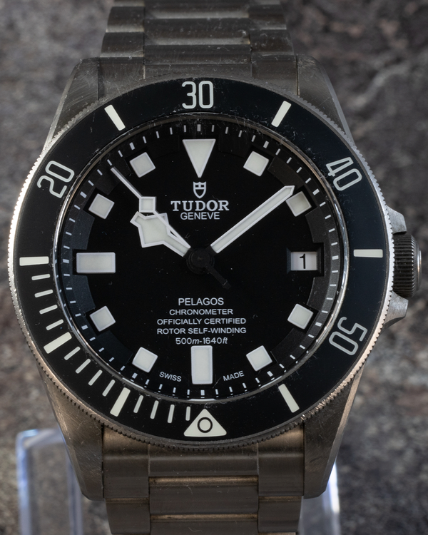 2023 Tudor Pelagos 42MM Black Dial Titanium Bracelet (25600TN)