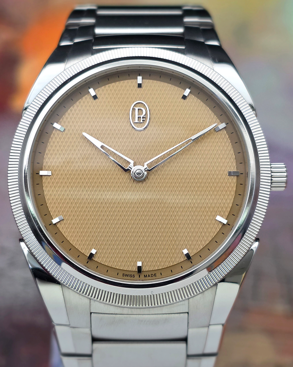 2025 Parmigiani Fleurier Tonda 40MM Champagne Dial Steel Bracelet (PFC914-1020021-100182-EN)