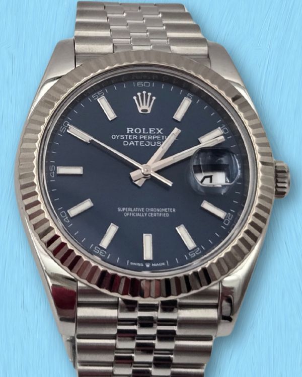 2024 Rolex Datejust 41MM Blue Dial Jubilee Bracelet (126334)