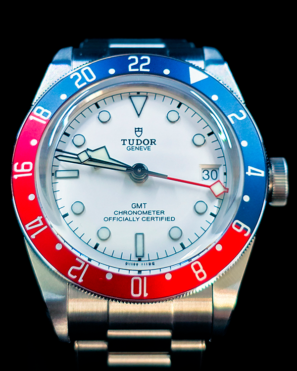 No Reserve - 2025 Tudor Black Bay GMT "Pepsi" 41MM White Dial Steel Bracelet (79830RB)