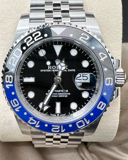 2026 Rolex GMT-Master II "Batgirl" 40MM Black Dial Jubilee Bracelet (126710BLNR)
