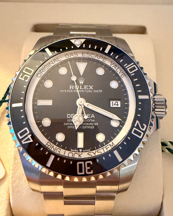 2026 Rolex Sea-Dweller Deepsea 44MM Black Dial Oyster Bracelet (136660)