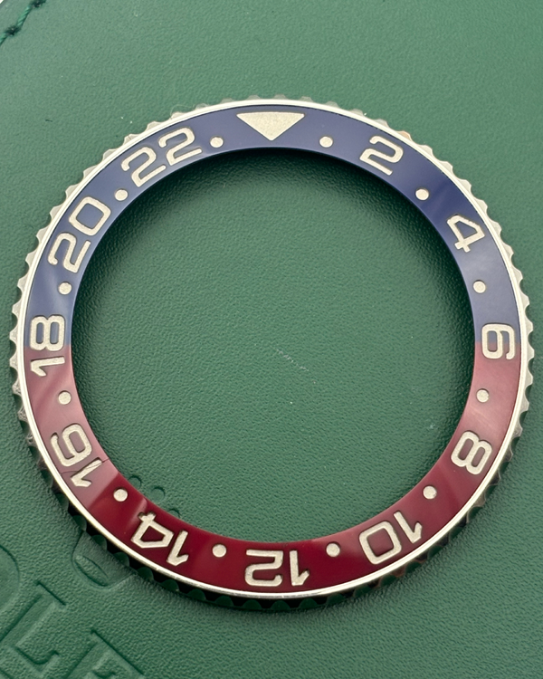 No Reserve - 2024 Rolex Accessories Bezel and Ceramic Insert for GMT Master II "Pepsi" 40MM (126710BLRO)