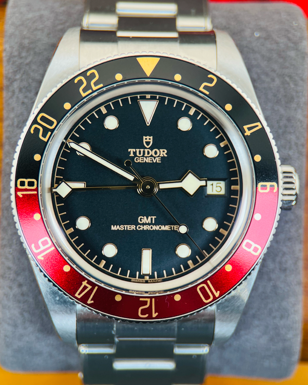 2025 Tudor Black Bay '58 GMT "Coke" 39MM Black Dial Steel Bracelet (M7939G1A0NRU)