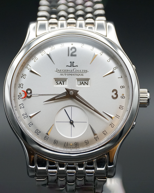 Jaeger-LeCoultre Master Calendar 37MM Silver Dial Steel Bracelet (140.8.87)