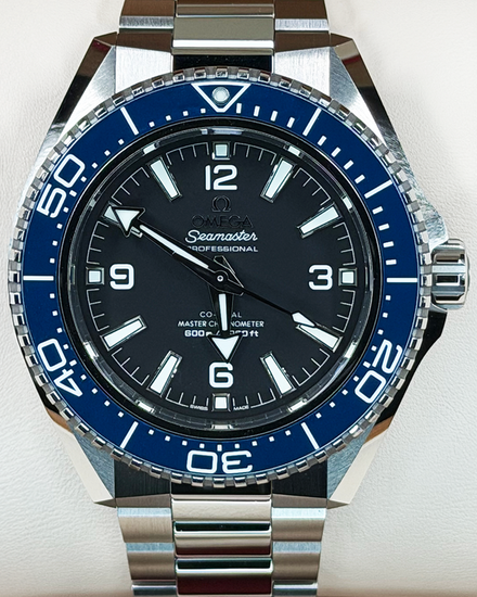 2025 Omega Seamaster Planet Ocean 600M 42MM Black Dial Steel Bracelet (217.30.42.21.01.002)